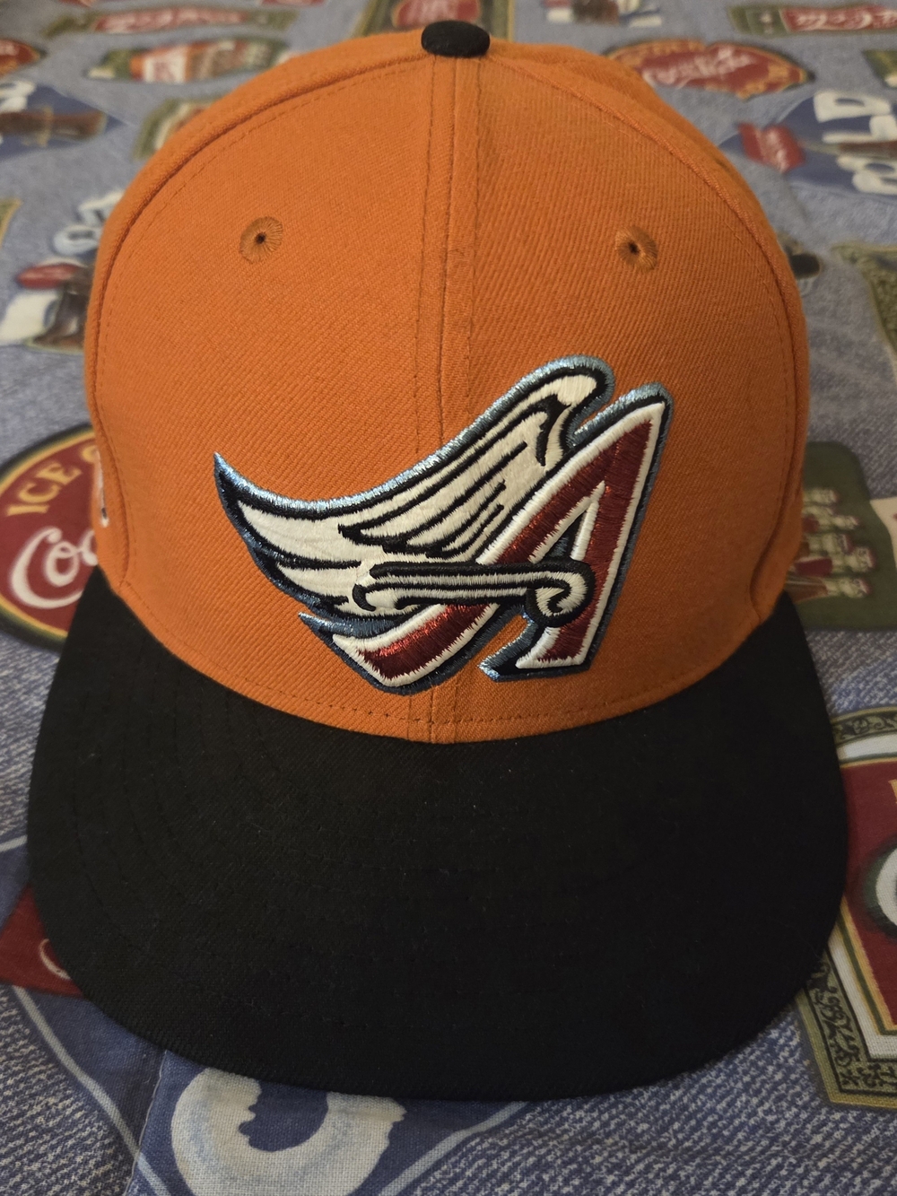 Vintage Angels 50th Club Baseball Cap with Winged 'A' Logo